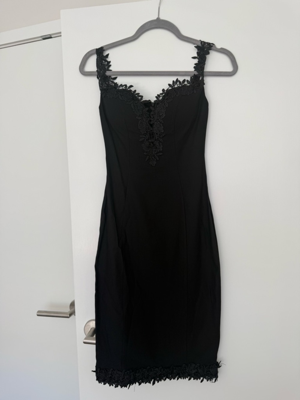 Rare London Black Dress Label Detail